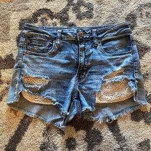 AE jean shorts